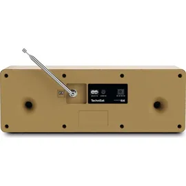 TechniSat DIGITRADIO 3 ASA – DAB+ Kompaktanlage mit Automatic Safety Alert (UKW, CD‐Player mit Resume, Bluetooth, USB, AUX-In, Kopfhöreranschluss, OLED‐Display, Radiowecker, 20 W RMS) Eiche