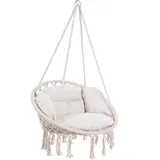 DETEX Hängesessel 150kg belastbar Beige