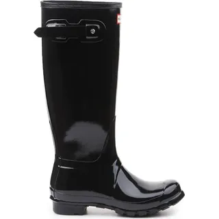 Hunter Original Tall Gloss Gummistiefel Schwarz