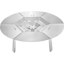 Vevor Feuerschale Ø 63,5 cm Silber