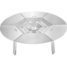 Vevor Feuerschale Ø 63,5 cm Silber