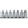 KS Tools 1/2" Bit-Stecknuss-Satz Innensechskant, kurz, 7-tlg.
