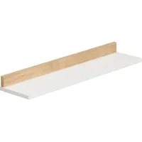 Paidi Wandboard Kira Eiche Nebraska/Kreideweiß, Weiß, Eiche, 94.8x8.2x22.5 cm,