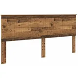 vidaXL Kopfteil mit Kopfteil Altholz 200 cm Holzwerkstoff