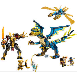 LEGO Ninjago Kaiserliches Mech-Duell gegen den Elementardrachen 71796