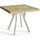 alpi möbel Rico 90 x 77 x 90 cm beige/weiß