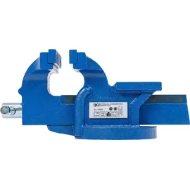 BGS Schraubstock Metall 100 mm blau