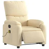 vidaXL Massagesessel Elektrisch Polyester 72 x 71 x 70 cm Beige