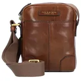 the Bridge Vespucci Man Bag Umhängetasche Leder Brown