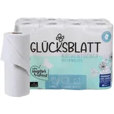 glücksblatt Küchenrollen reinweiß 3-lagig 8 Rollen