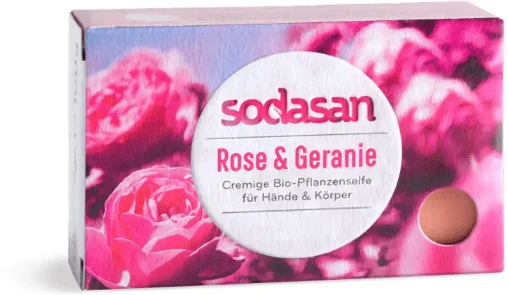 Pflanzenseife Rose u. Ger.