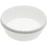 KitchenCraft Anit Haft-Backfolie, Rund, 16 cm, Packung mit 40 Stück