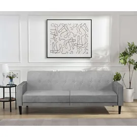 dorel home Schlafcouch 100% Polyester 3-Sitzer Grau