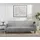 dorel home Schlafcouch 100% Polyester 3-Sitzer Grau
