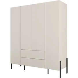 OTTO home Drehtürenschrank Jukon 180 x 210 x 59,5 cm Braun