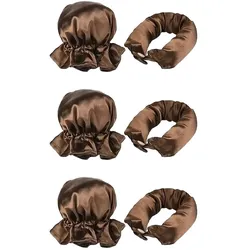 SOHO Heatless Flexi Rod Buns Braun 