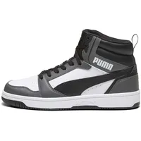 Puma Rebound v6 Herren Puma White-Puma Black-Shadow Gray 40,5
