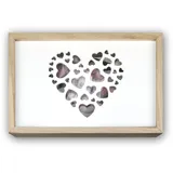 ZEP Love Box USB 28,5 x 18,5 cm 1-tlg. braun, weiß