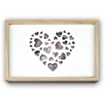 ZEP Love Box USB 28,5 x 18,5 cm 1-tlg. braun, weiß