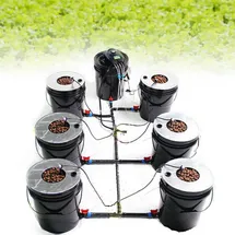 Gojoy DWC Grow System Kit, 20L x 7 Bucket Indoor Hydroponic Anzucht-System
