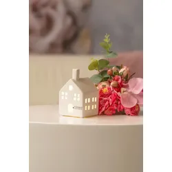 Haus Biaza Kreis 11cm LED cremeweiß