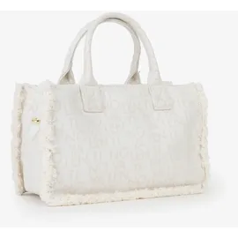 Valentino Shyla Handtasche Baumwolle/Synthetik Weiß