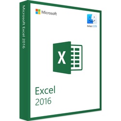Microsoft Excel 2016 Mac Vollversion | Sofortdownload + Produktschlüssel