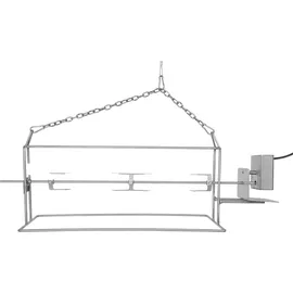 Schneider Grillgeräte Drehspieß Ø 60 cm Edelstahl silber