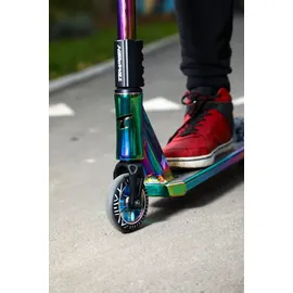 Tempish Gang Erax Rainbow Freestyle Tretroller - Rosa,Grün,Gelb - universelle