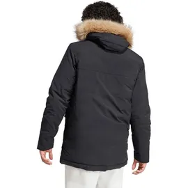 adidas Hooded Fur Parka Black L