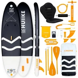 Stand Up Paddling Board Premium Zubehör, HUIIKE, Schwarz, große Stabilität schwarz 305 MM