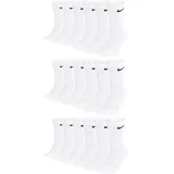 Nike Everyday Cushioned Crew-Trainingssocken White/Black 34-38
