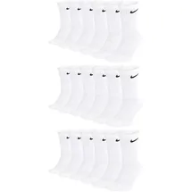 Nike Everyday Cushioned Crew-Trainingssocken White/Black 34-38