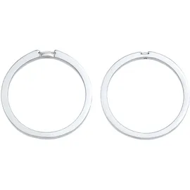 Elli Solitärring ELLI "Ring Solitär Zirkonia Klassik Set 925 Silber" Gr. 52, silber, Fingerringe, Damen, 52mm,mit Steinen, Silber 925 (Sterlingsilber)