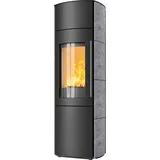 Kaminofen Hark 106 H GT ECOplus 4 kW - Naturstein - Korpus: graphit