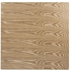 Bolero Tischplatte Quadratisch Vorgebohrt Farbe Esche Natur 700mm