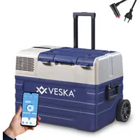 Veska Kompressor Kühlbox elektrisch, Gefriertruhe mit APP-Steuerung, - 42l
