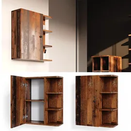 Vicco Badschrank Fynn Eiche rustikal 47.2 x 59.2 cm