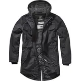 Brandit Textil Brandit Marsh Lake Teddyparka, Farbe: black, Größe 5XL