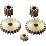 SOL-Expert Micro-Zahnradsatz Modul 0,2 Messing 1 Set