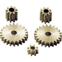 SOL-Expert Micro-Zahnradsatz Modul 0,2 Messing 1 Set