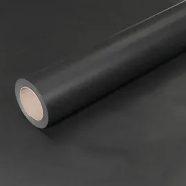 JUNOPAX Geschenkpapier 50m x 0,40m, schwarz