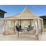 Ersatzdach 4x4m für Lounge Pavillon Sahara Sand