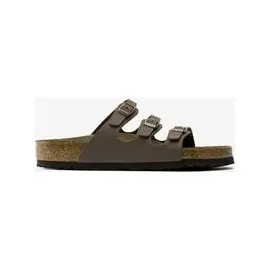 Birkenstock Florida Weichbettung Birko-Flor Nubuk mocca 39