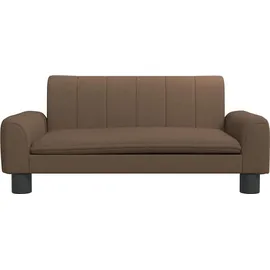 vidaXL Kindersofa Vidaxl 70 x 45 x 30 cm Kiefer braun