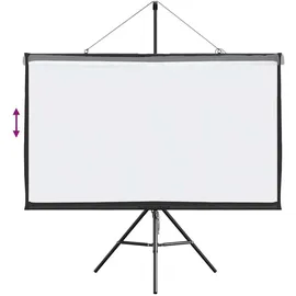 vidaXL Projektionsleinwand mit Stativ 60 Zoll 16:9