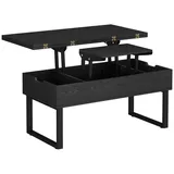 Vicco Lifty Schwarz Holzwerkstoff 100 x 50 cm