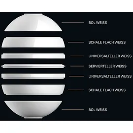 Villeroy & Boch Iconic La Boule Tafelservice 7-tlg. weiß