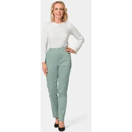 GOLDNER Satin-Baumwollhose Schlupfhose Mintgrün 54