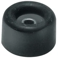 Prestien & Knüppel Türpuffer D.30mm H.34mm Gum.schwarz Dübelmontage